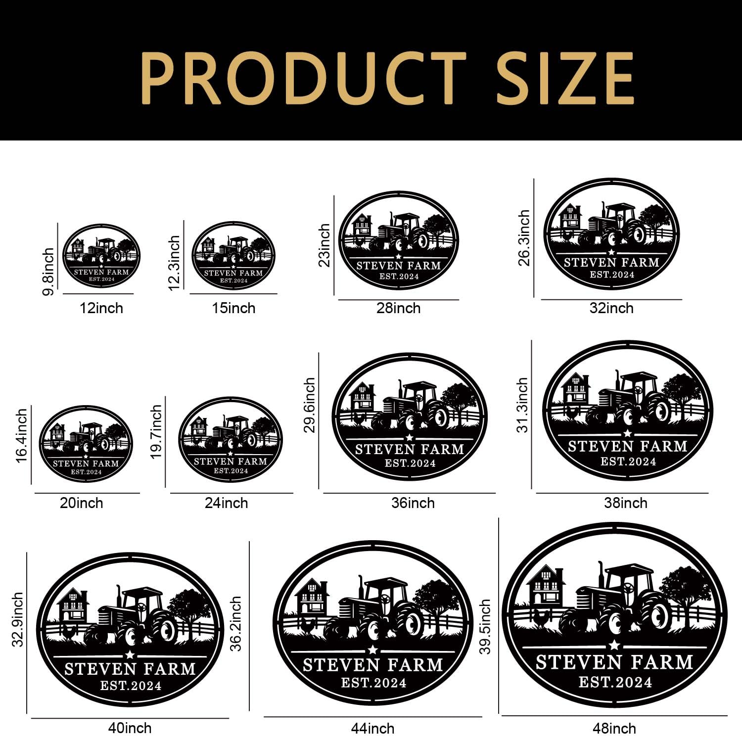 Durable weather resistant metal sign suitable for garden