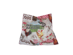 Farmers Market soup bowl cozy front view