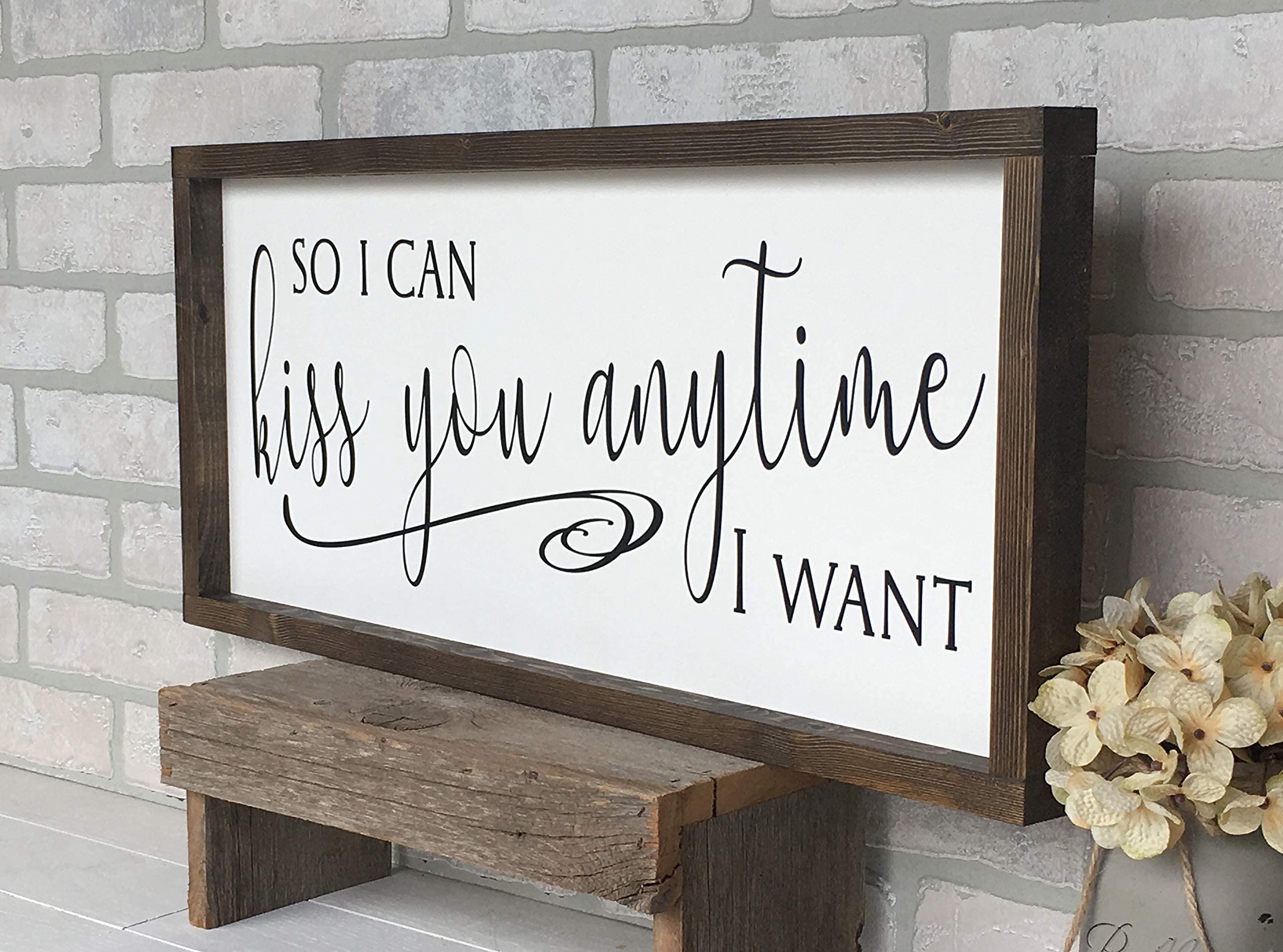 All wood construction no particle board sign