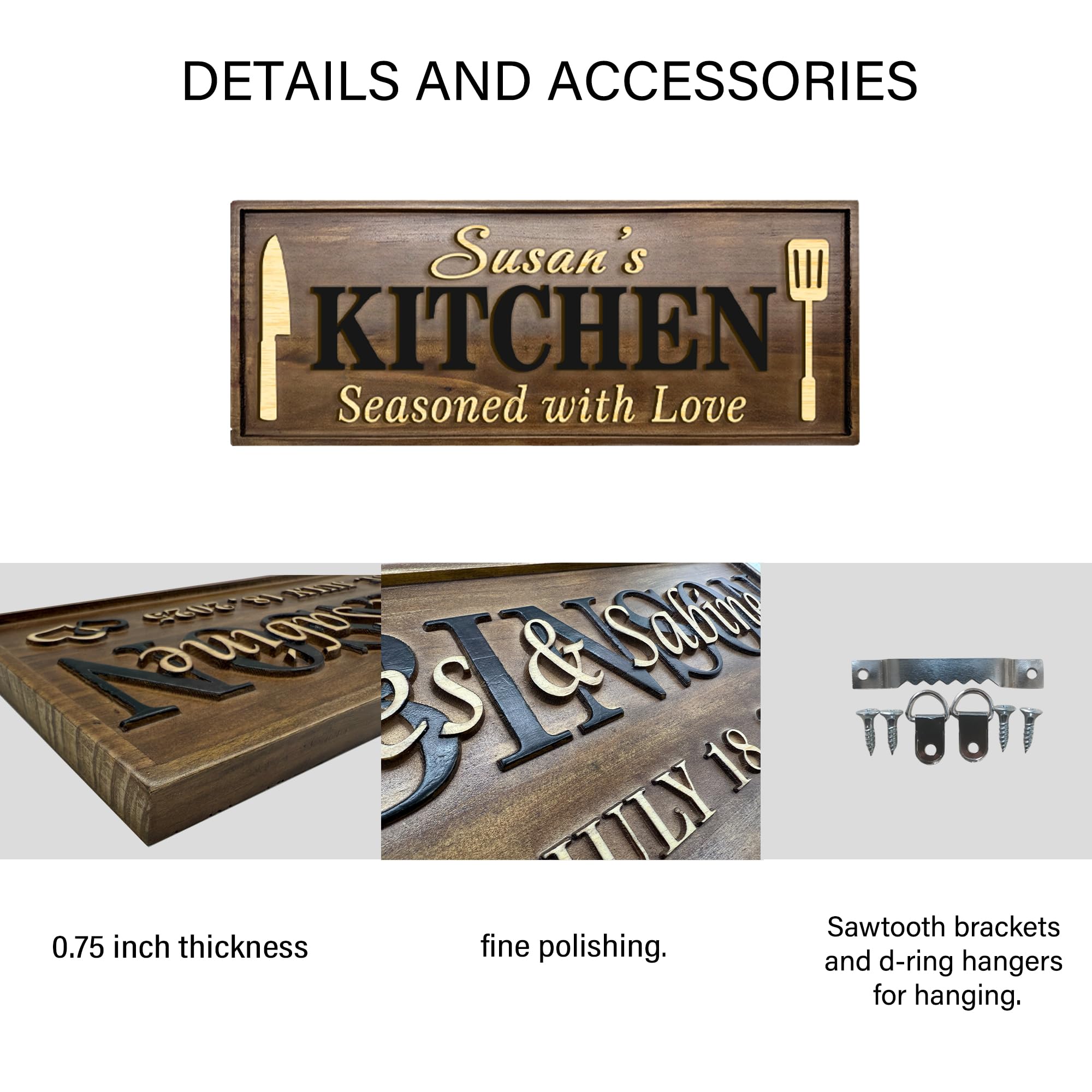 Dining room wall decor kitchen wood sign