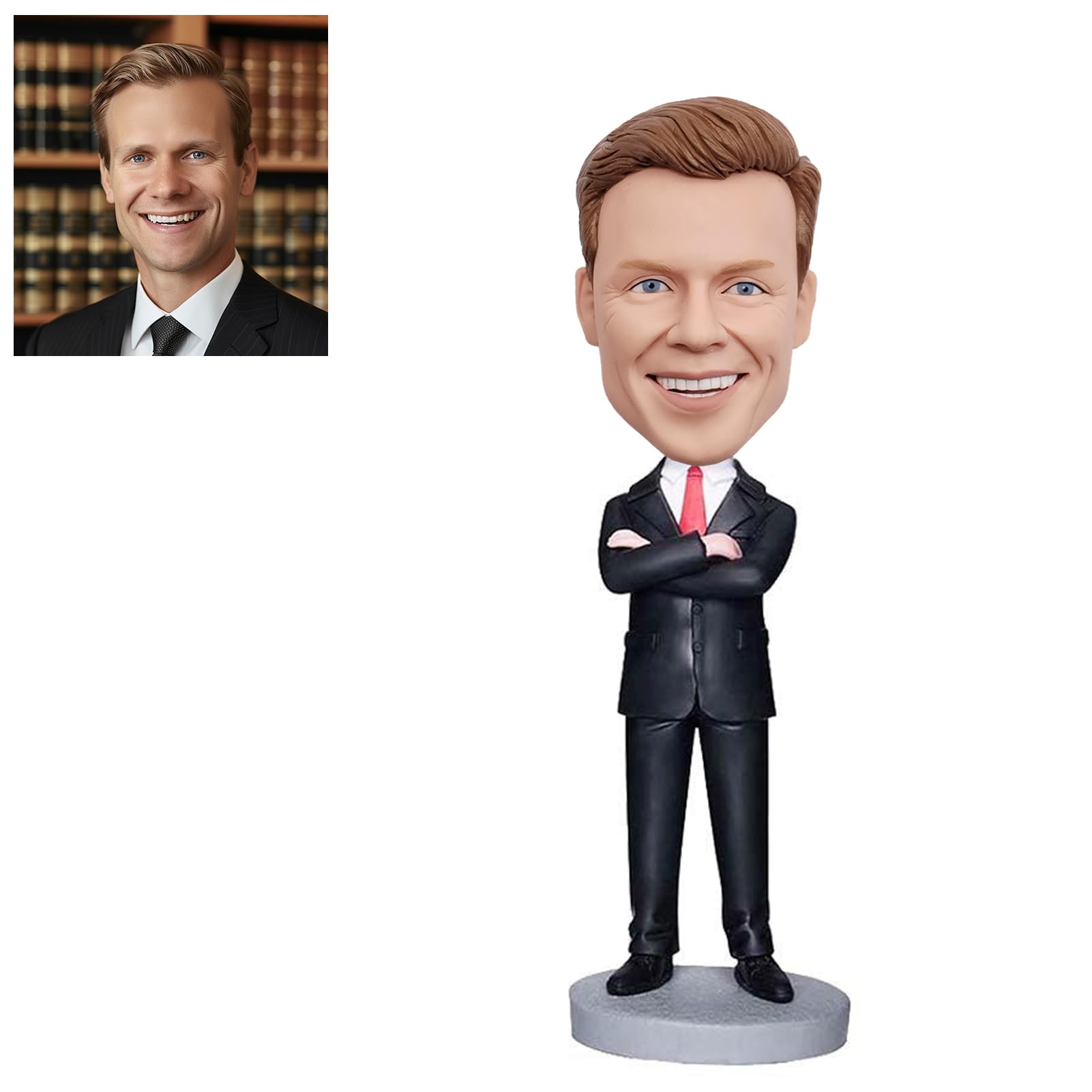 Realistic detailed sculpture bobblehead by FASHIONBOBBLEHEAD