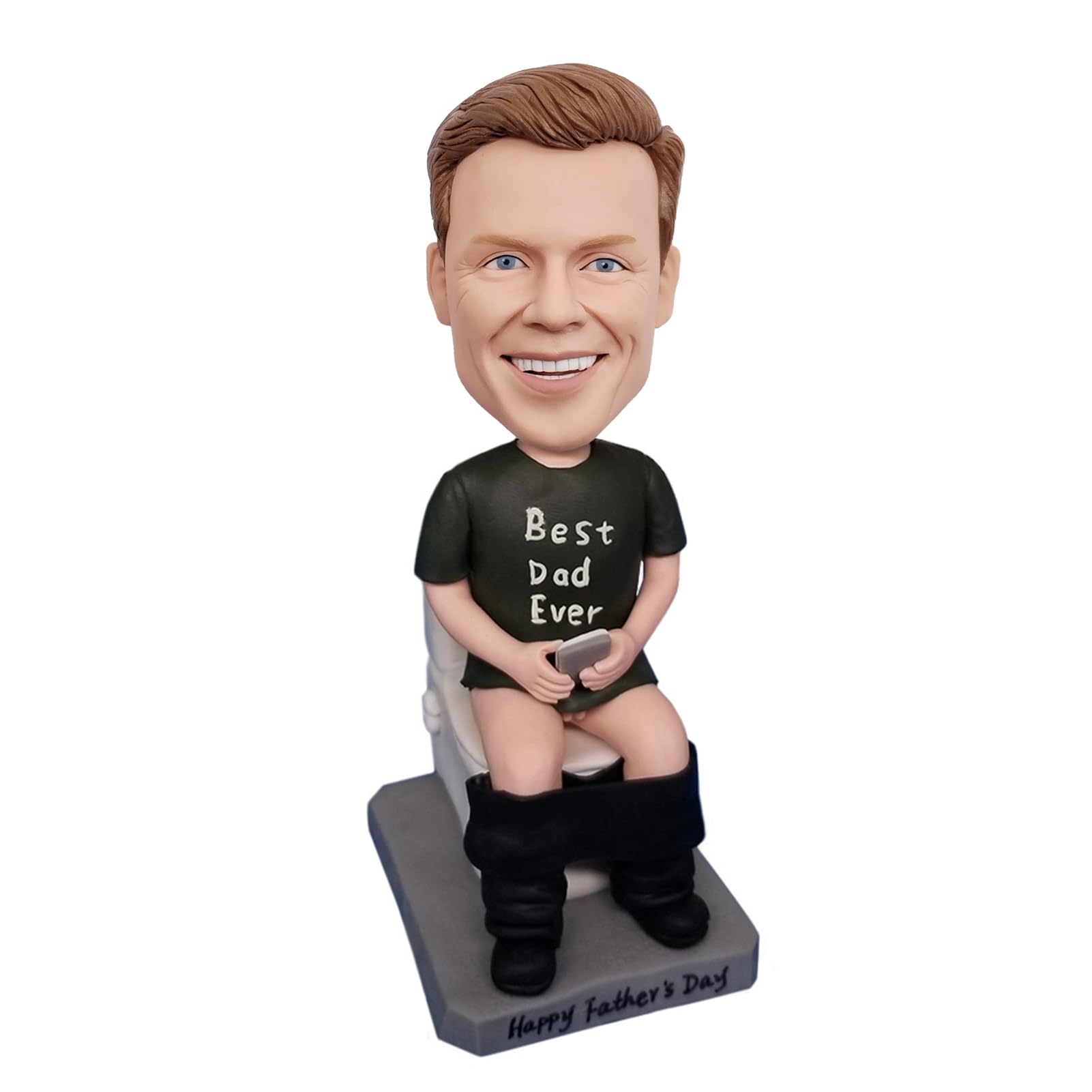 Toilet scene bobblehead by FASHIONBOBBLEHEAD