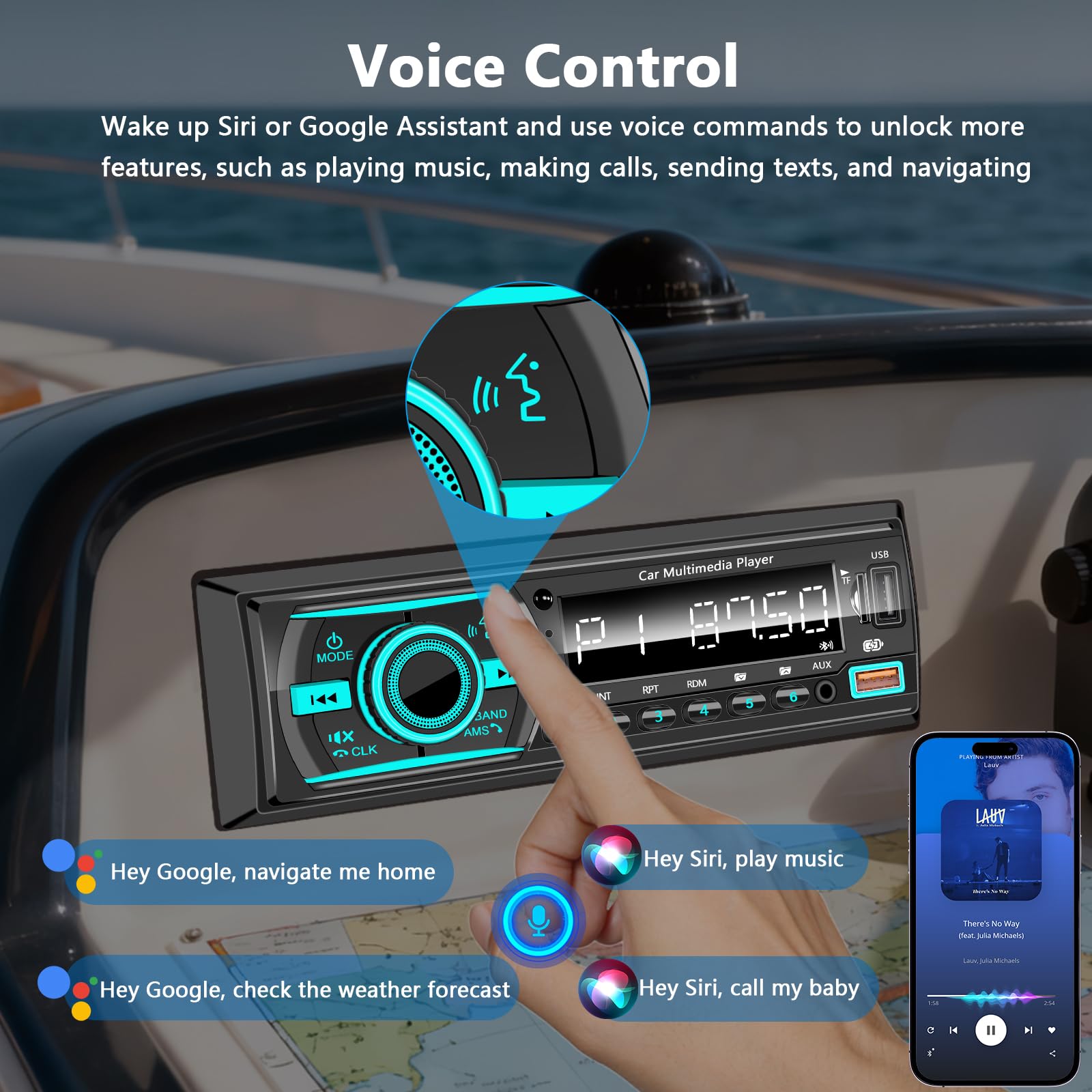 Built-in 3.0A fast charging port for quick device charging
