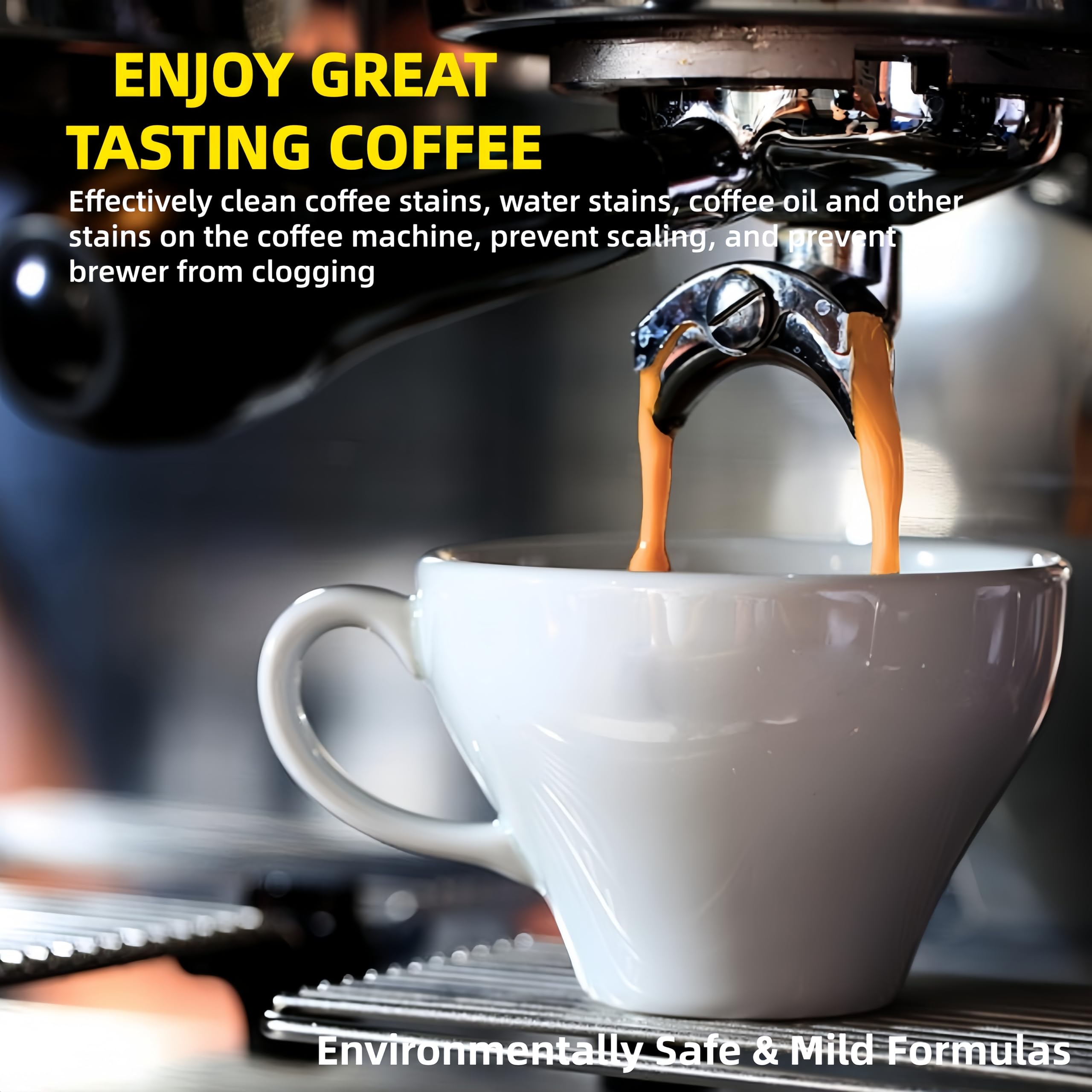 monthly cleaning descaling tablets for coffee makers