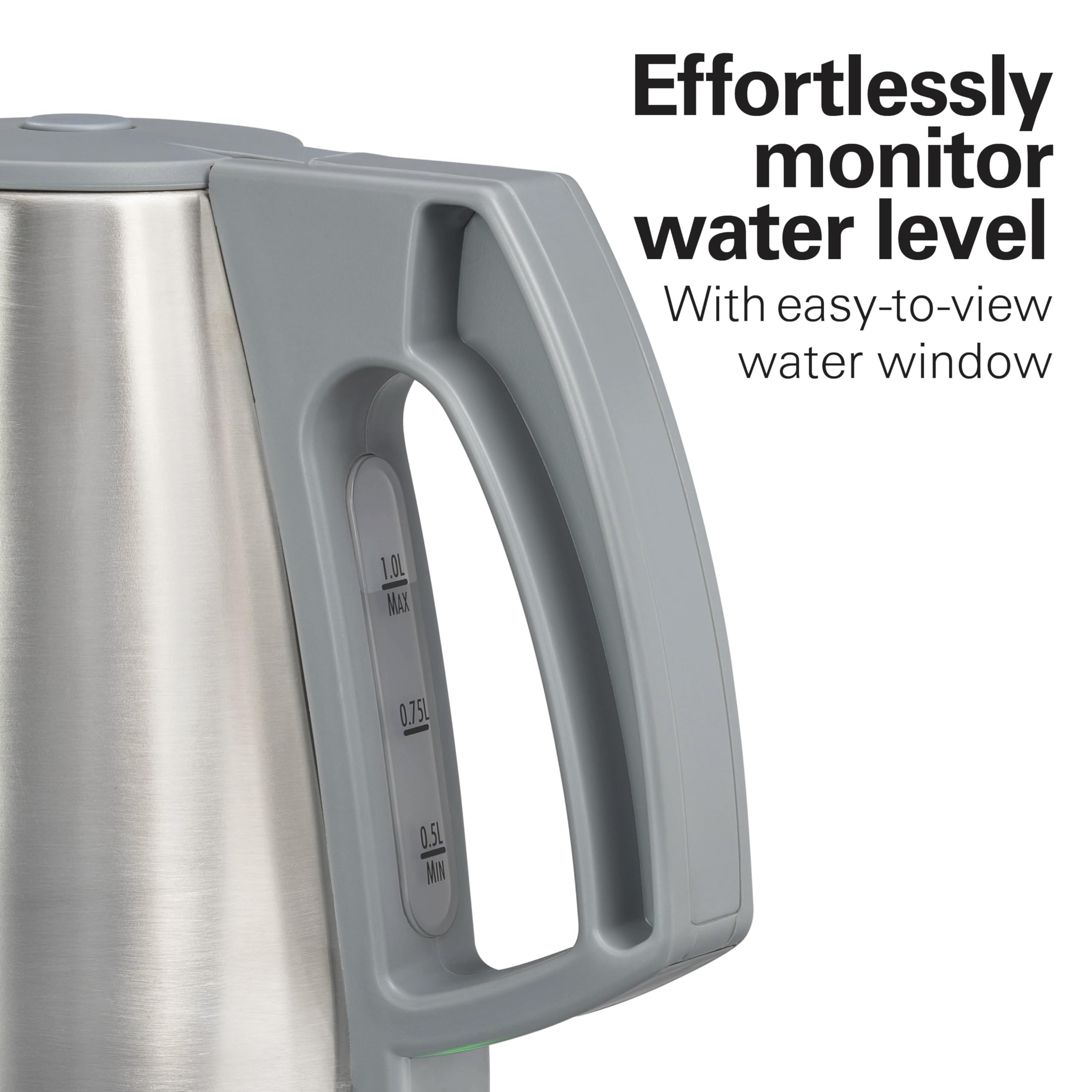 Auto shutoff and boil dry protection feature on kettle
