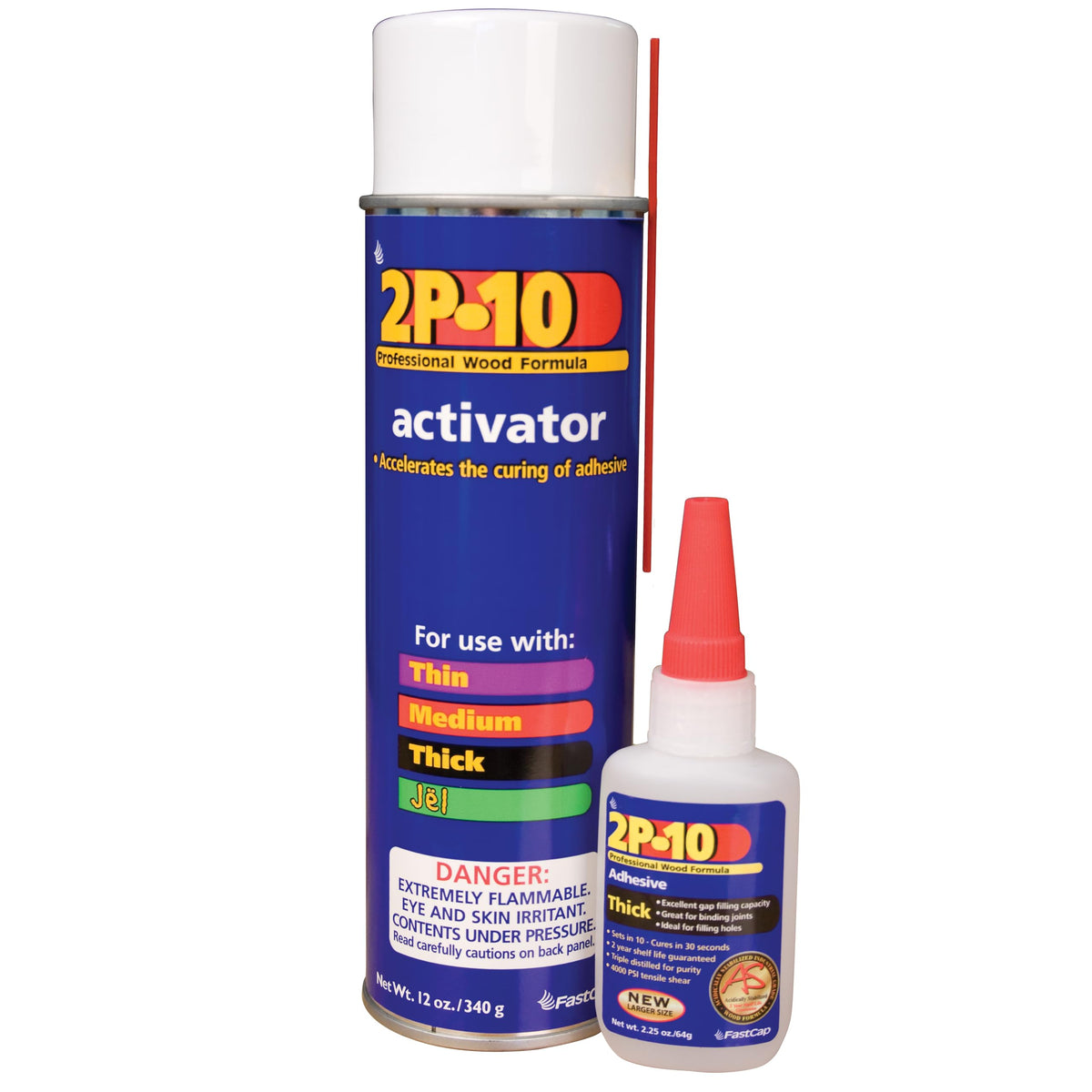 FastCap 2P-10 SoloKit complete starter kit with activator and adhesive