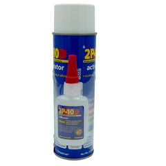 2 oz thick adhesive bottle included in FastCap 2P-10 SoloKit
