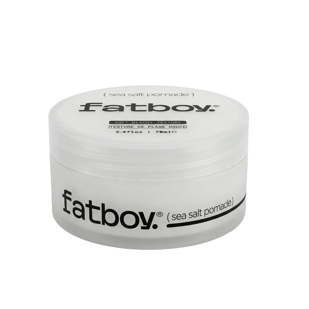 Fatboy Sea Salt Hair Pomade 2.6 oz packaging