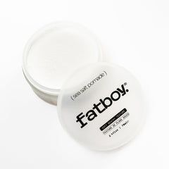 Fatboy Sea Salt Hair Pomade for beachy waves texture
