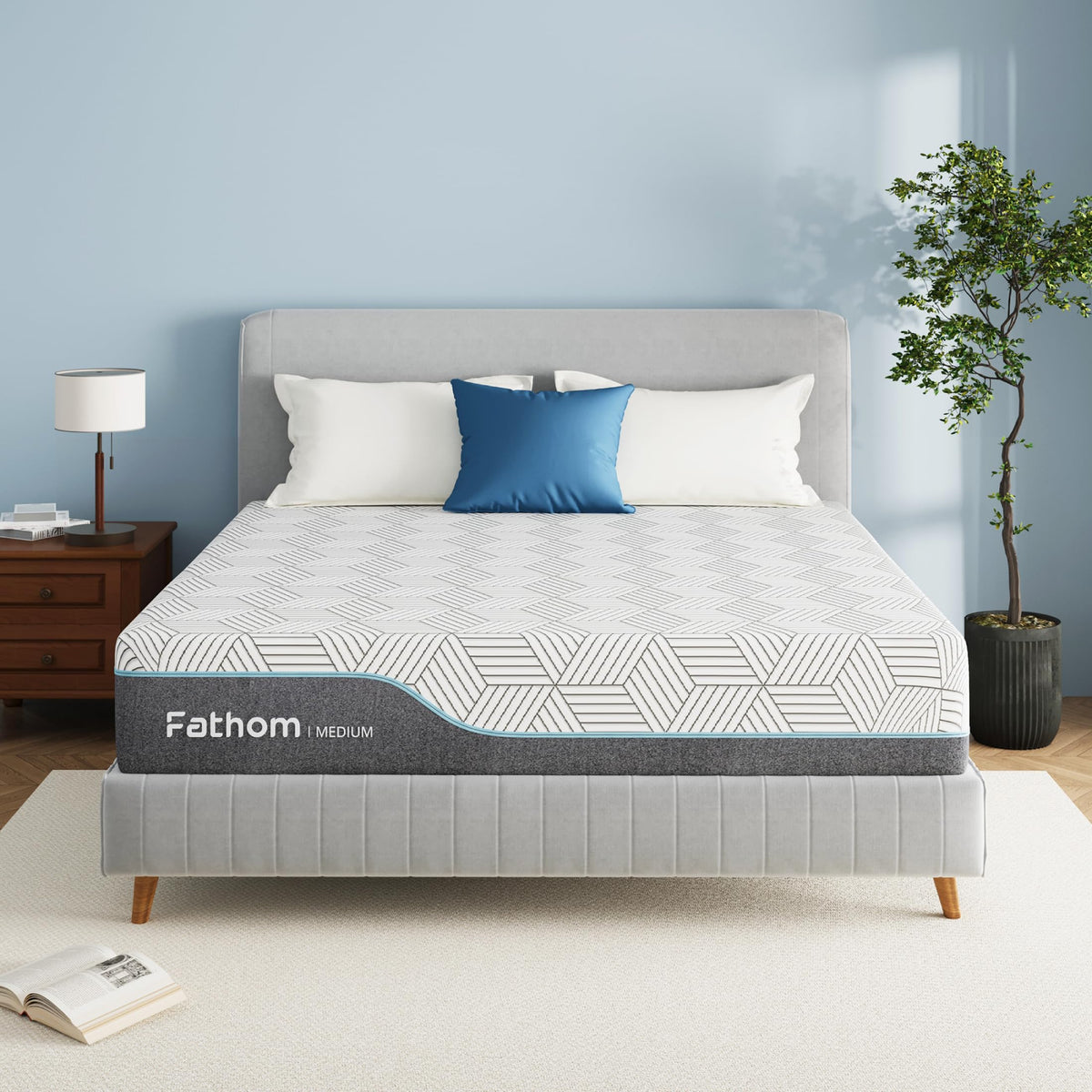 FATHOM mattress queen size memory foam in a box
