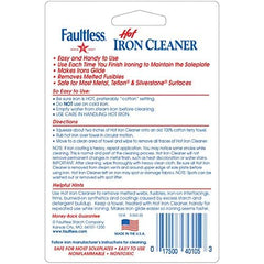 FAULTLESS Hot Iron Cleaner blister packs packaging