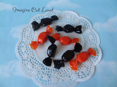 Seven fake candies decorative prop for shelves