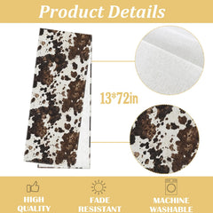 Polyester linen like table runner for party use