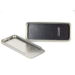 Faux vintage needle case glossy graphics display