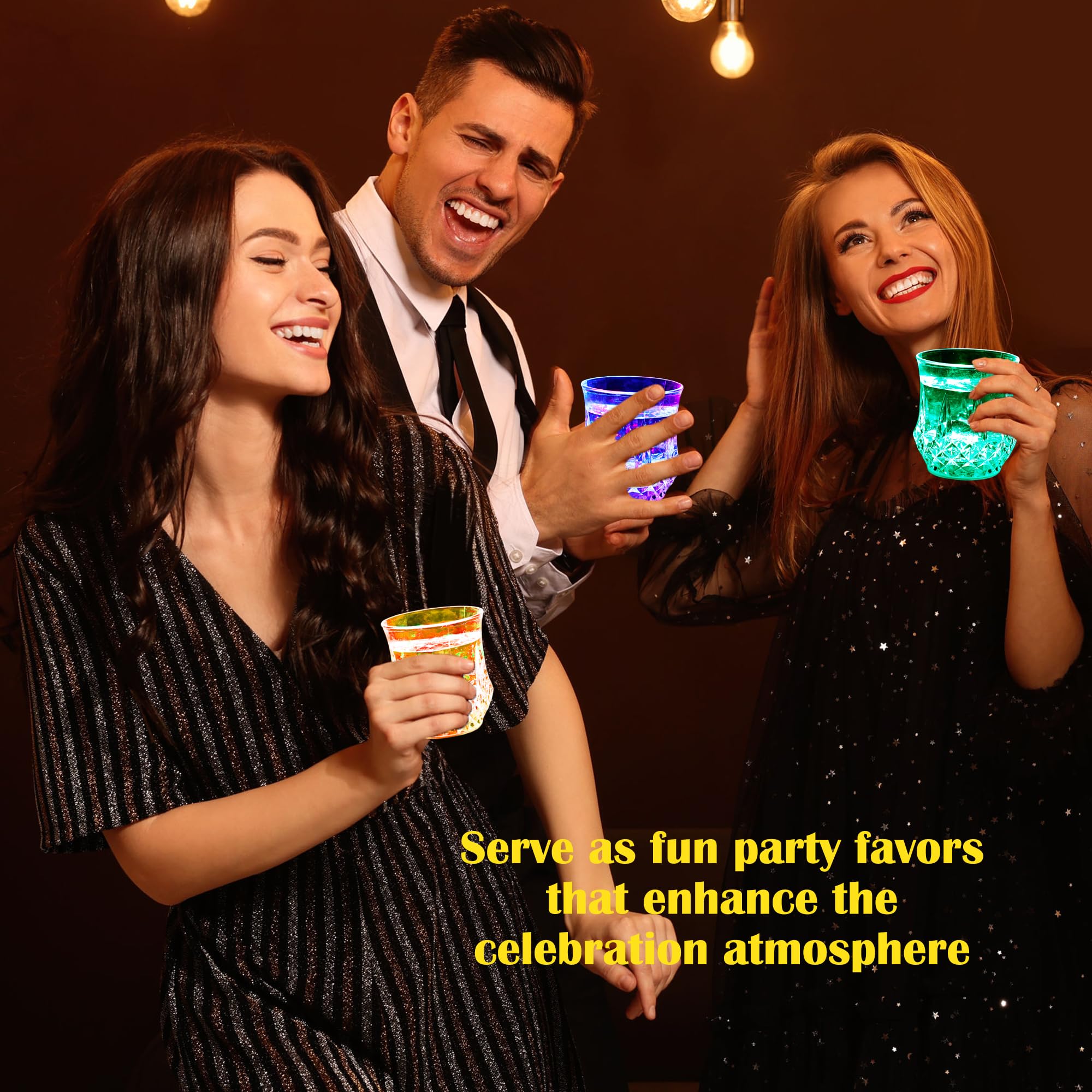 Light up cups for bars clubs and home use