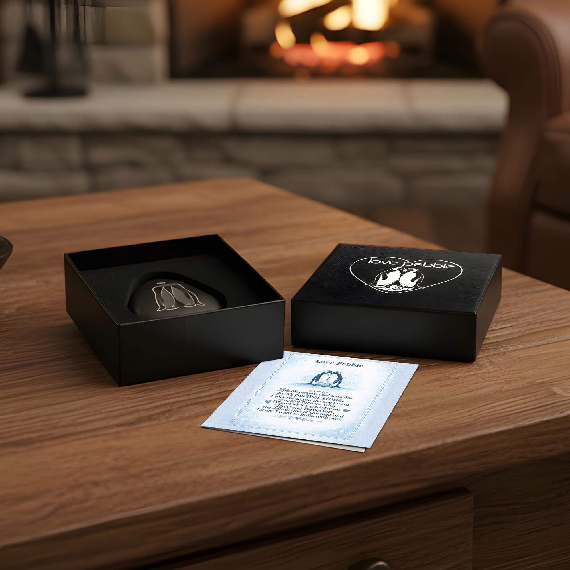 Proposal gift penguin keepsake image Faythory