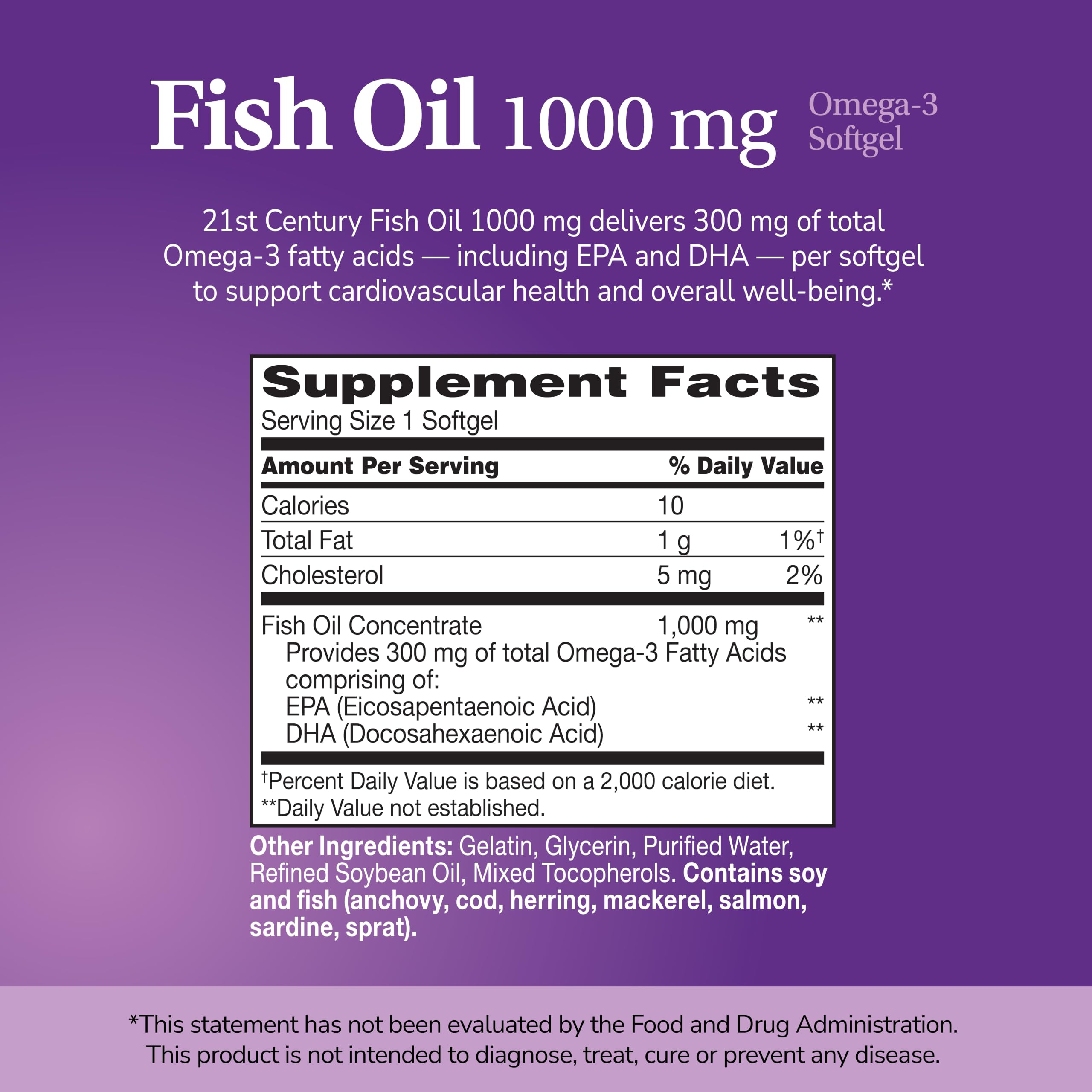 fda registered facility omega-3 fish oil