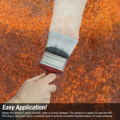 Dries to dark protective coating in 20 minutes