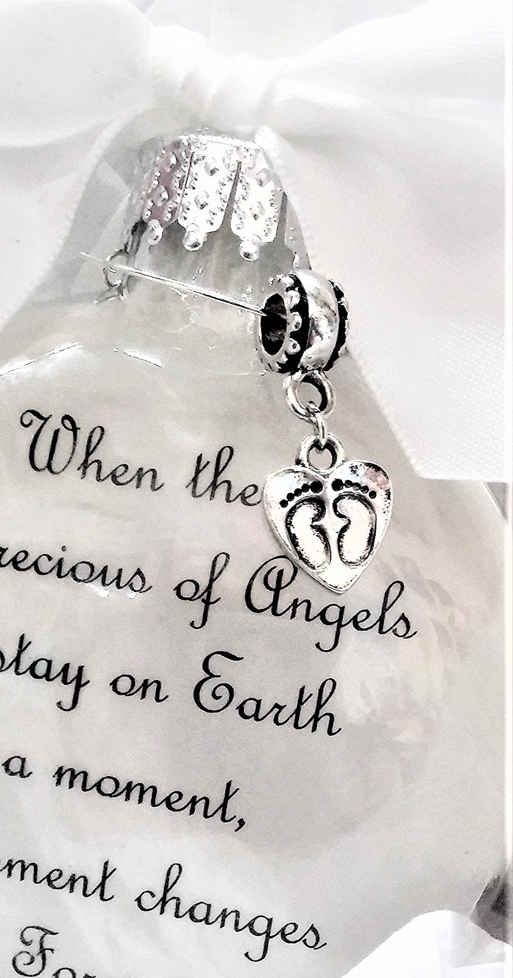 Most Precious of Angels memorial ornament details