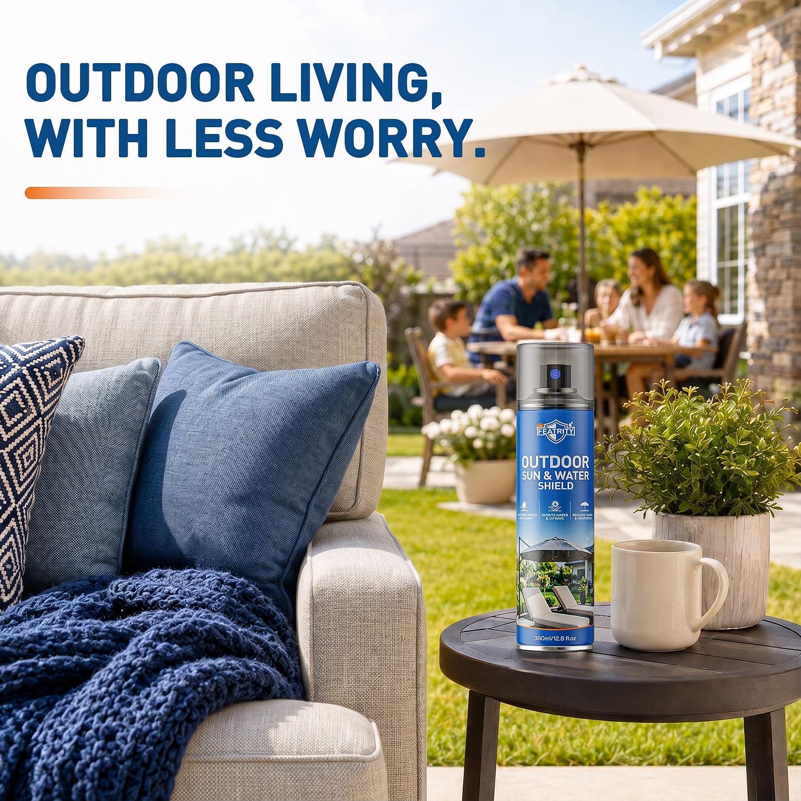 featrity 12.8oz bottle for outdoor fabric protection