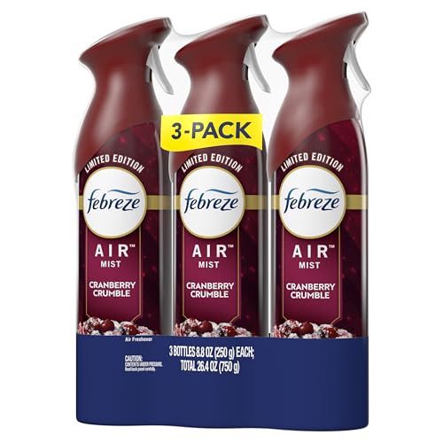 Cranberry Crumble scent spray for bathrooms kitchens