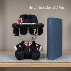 Gaming fans room decor plush character displayed