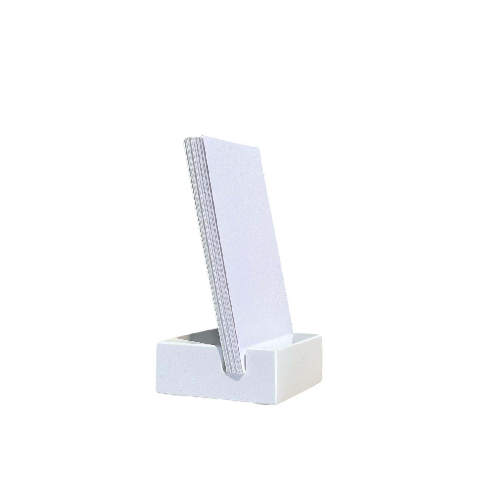 Desk art office decor quartz card holder on desk
