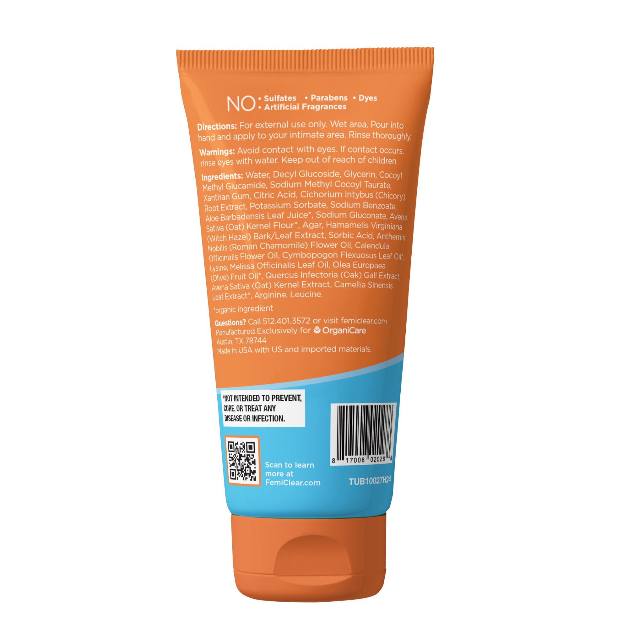 Female-founded brand FemiClear vaginal care product image