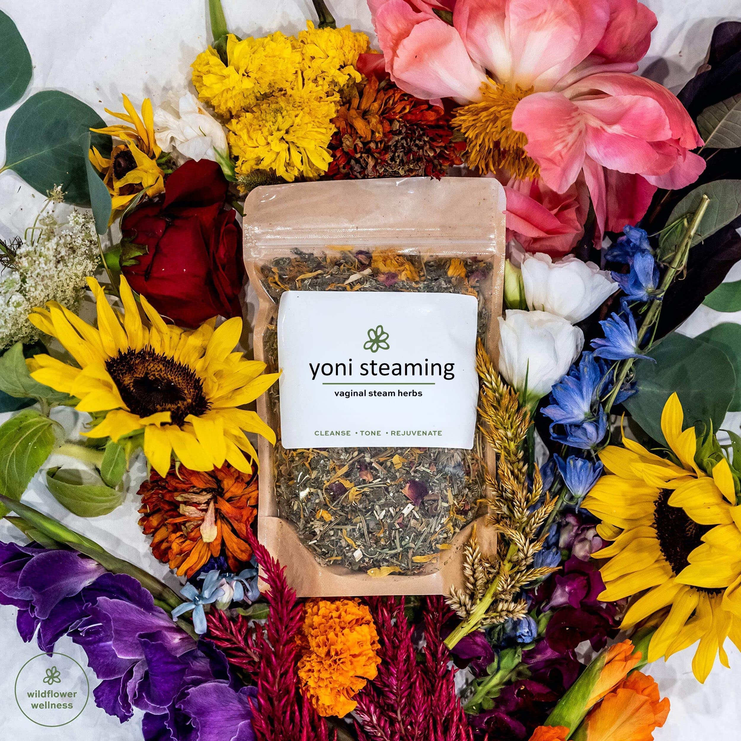Feminine wellness orientation on product packaging