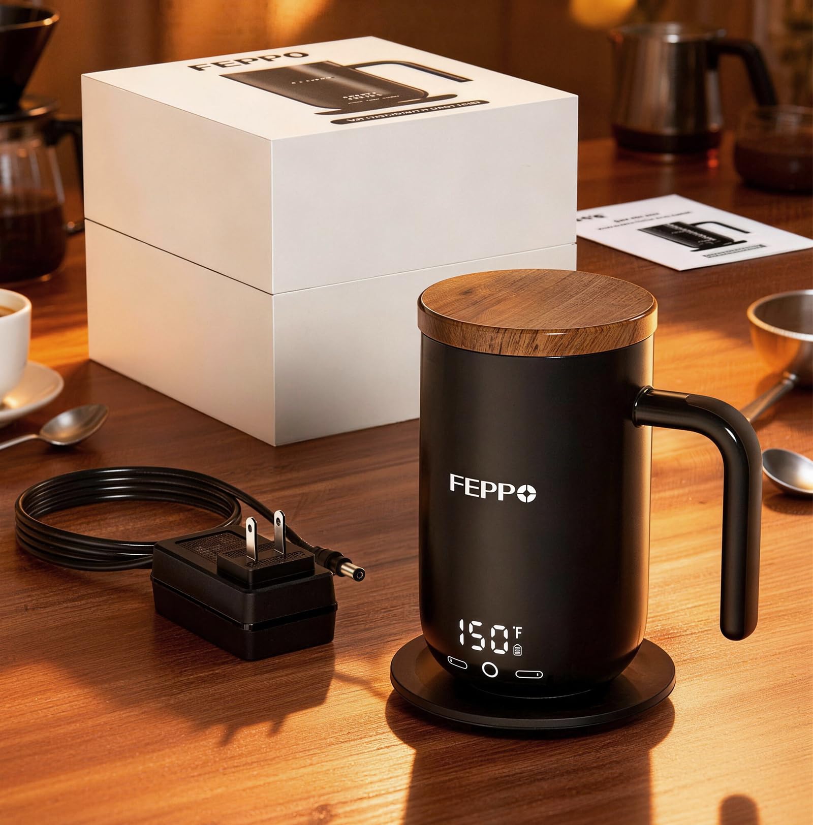 5°F precision control buttons on the warmer