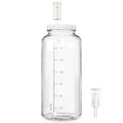 Fermentation jar 2 gallon with scale mark and clear measurements