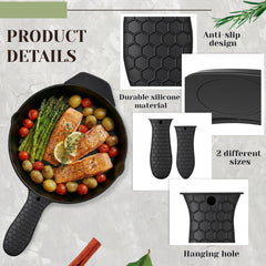 Small silicone handle sleeve for Ferrochef set