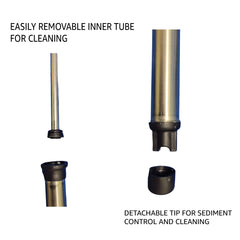 18 inch brush included with siphon
