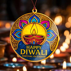 Festival of Lights decor Diwali Ornament close up