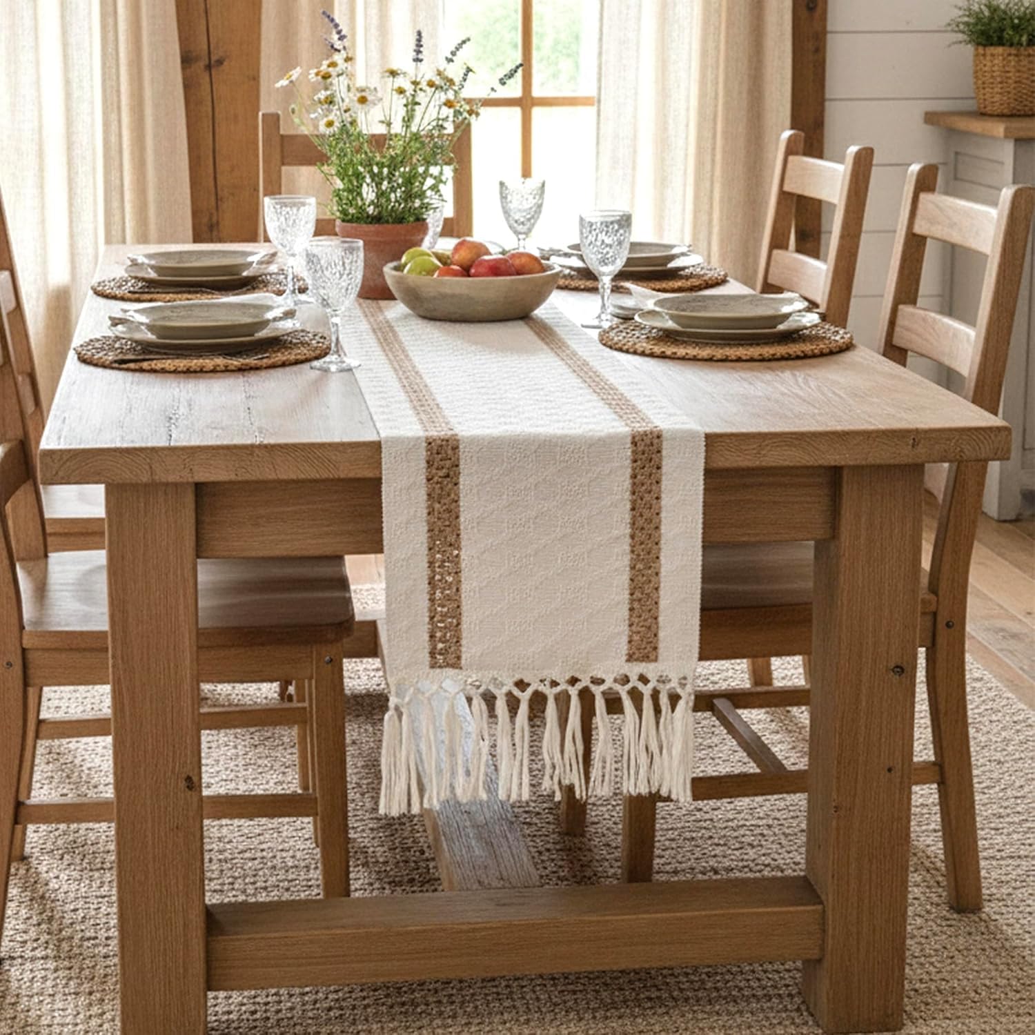 Coffe table runner by FEXIA brand