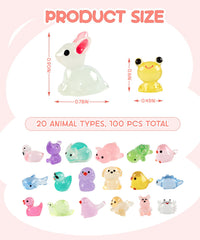 20 designs including ducks dinosaurs pigs and flamingos