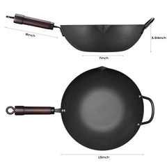 FGJ Wok 6-piece set cookware