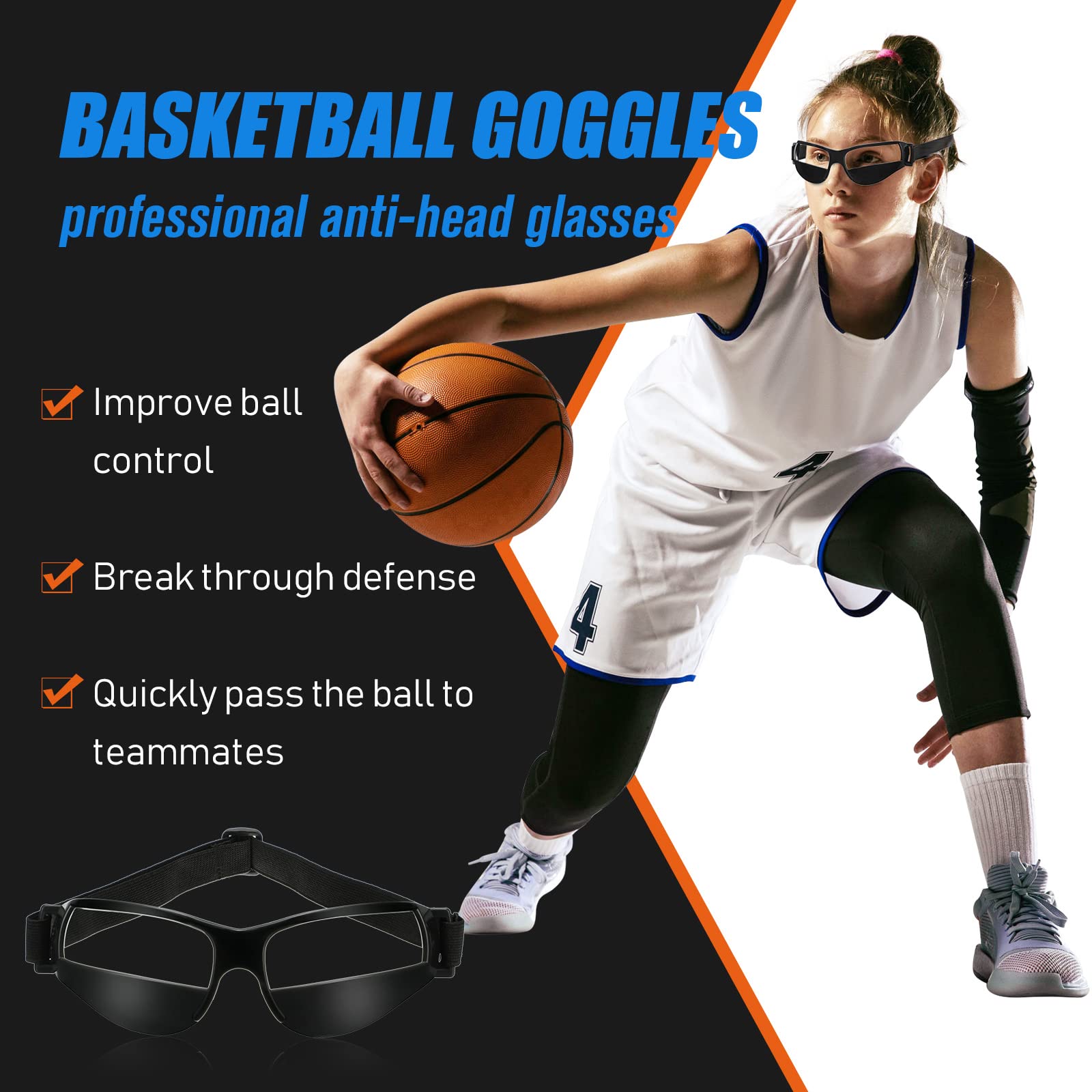 Fiada dribbling goggles 3 pack set