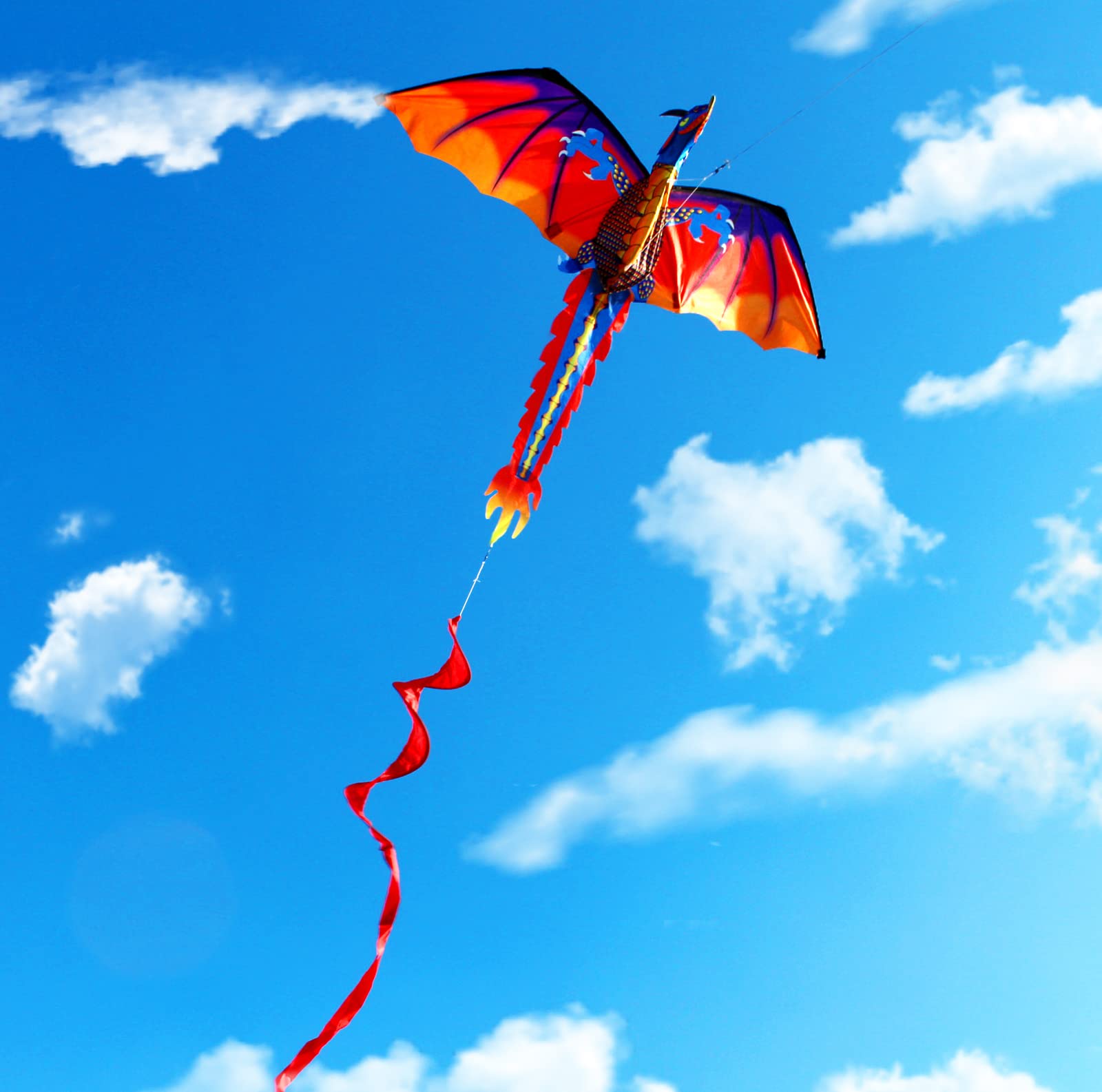 Fiberglass frame dragon kite by HENGDA KITE
