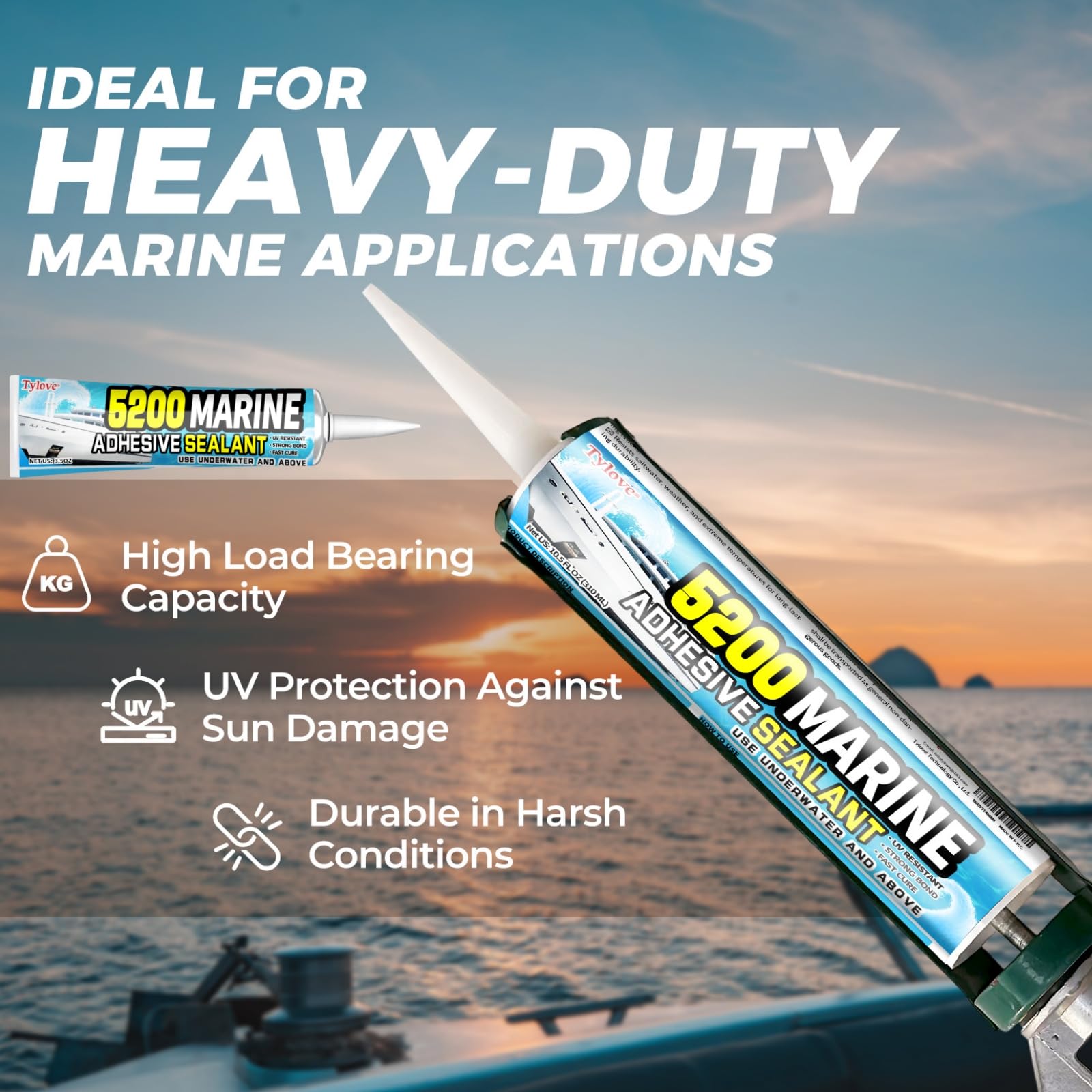solvent-free single-component marine sealant