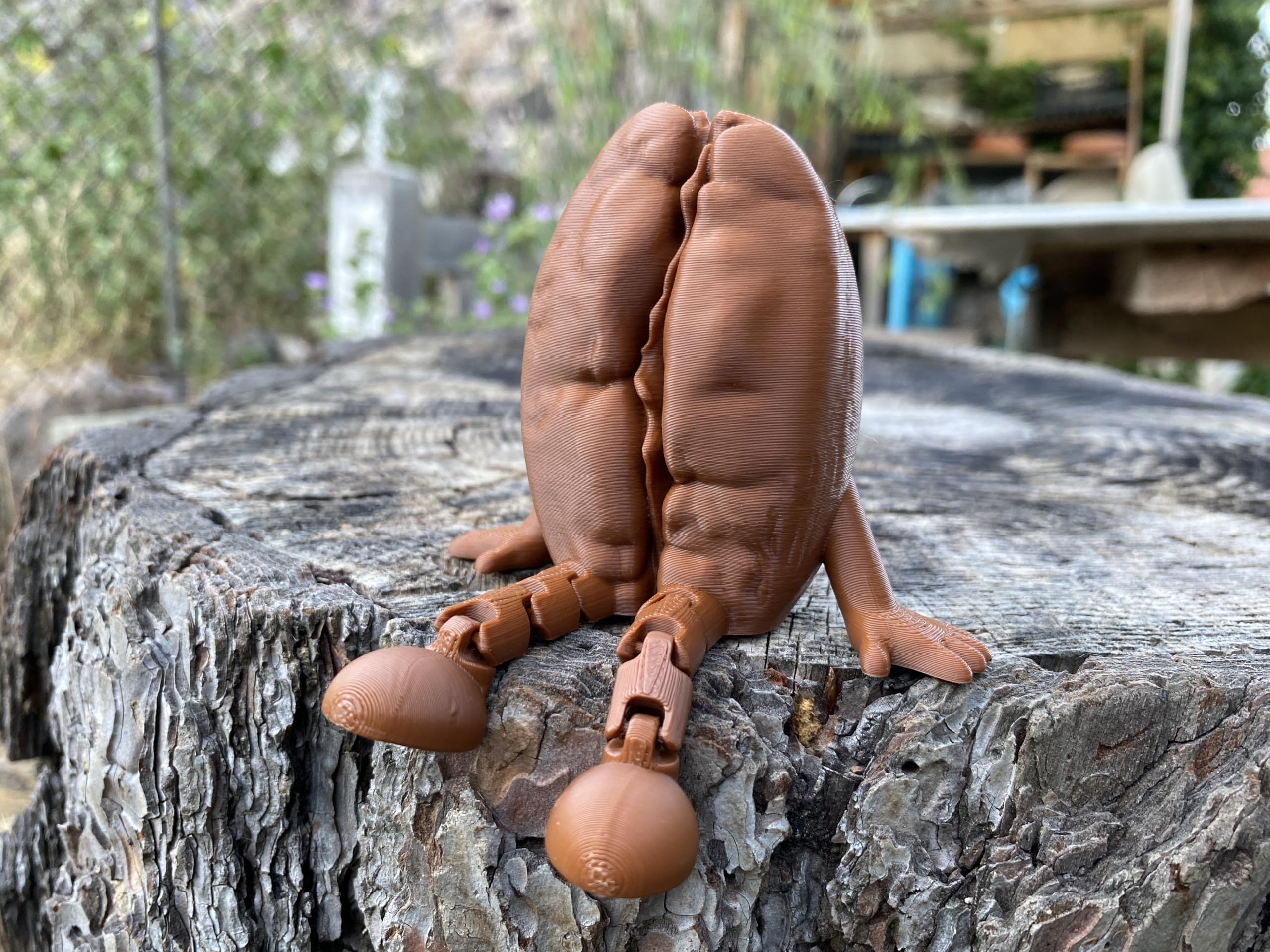 Fidget desk toy coffee bean figurine