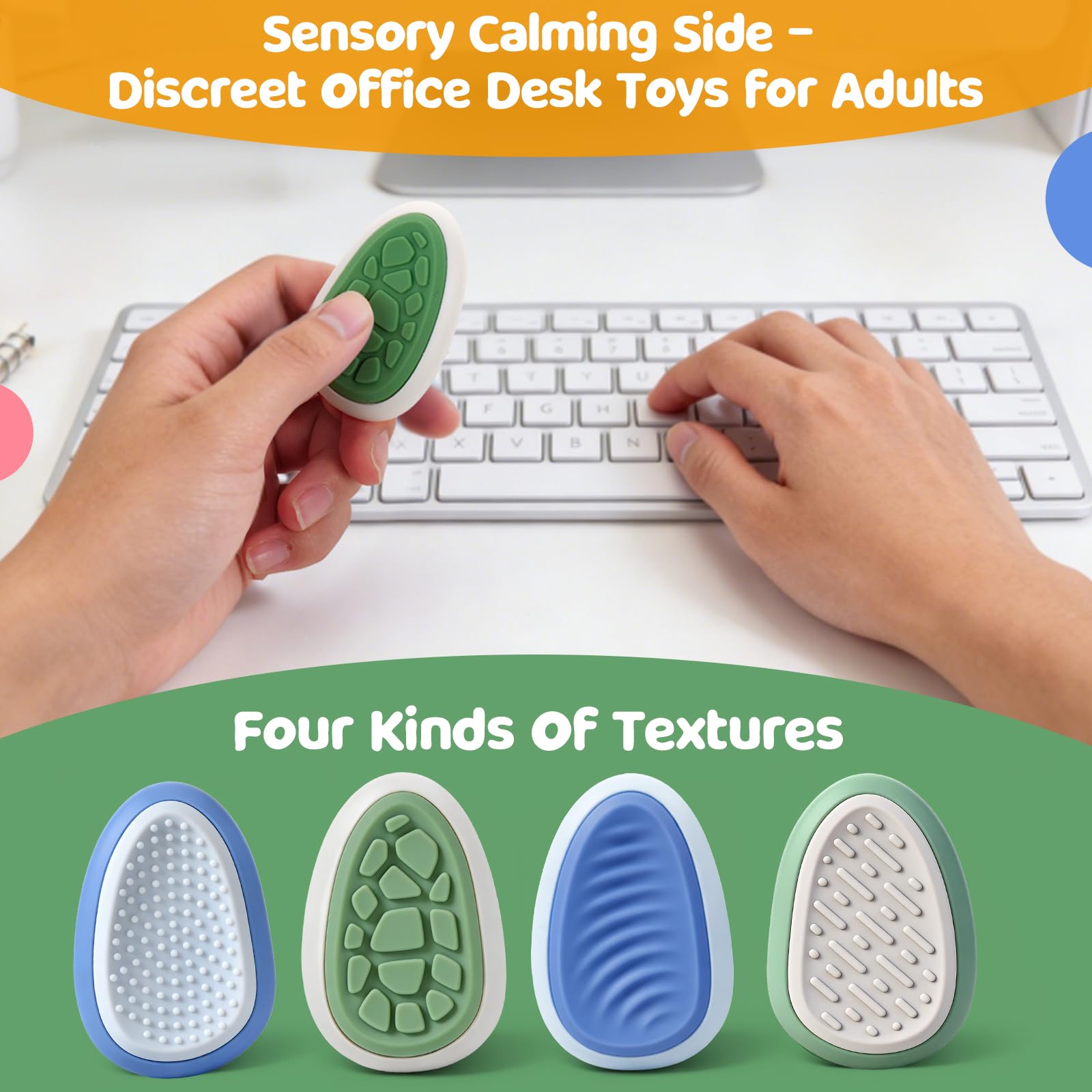 Fidget Stone sensory desk toy gift idea
