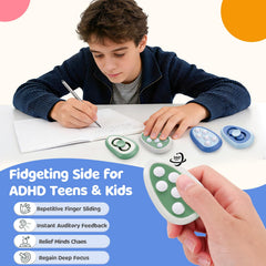 Fidget Stone rolling beads and figure-8 slide