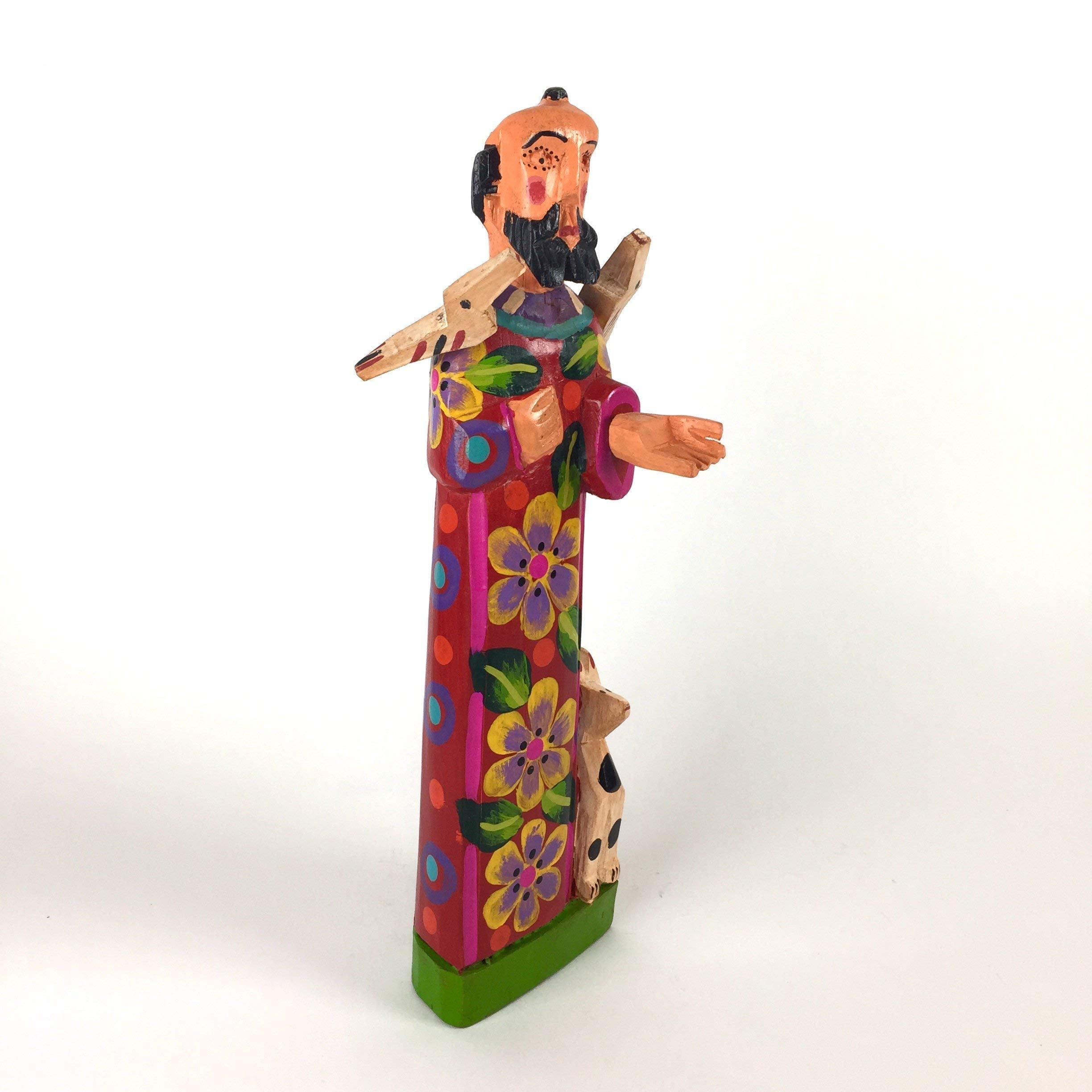 15 inch high Altiplano statue for patio or garden