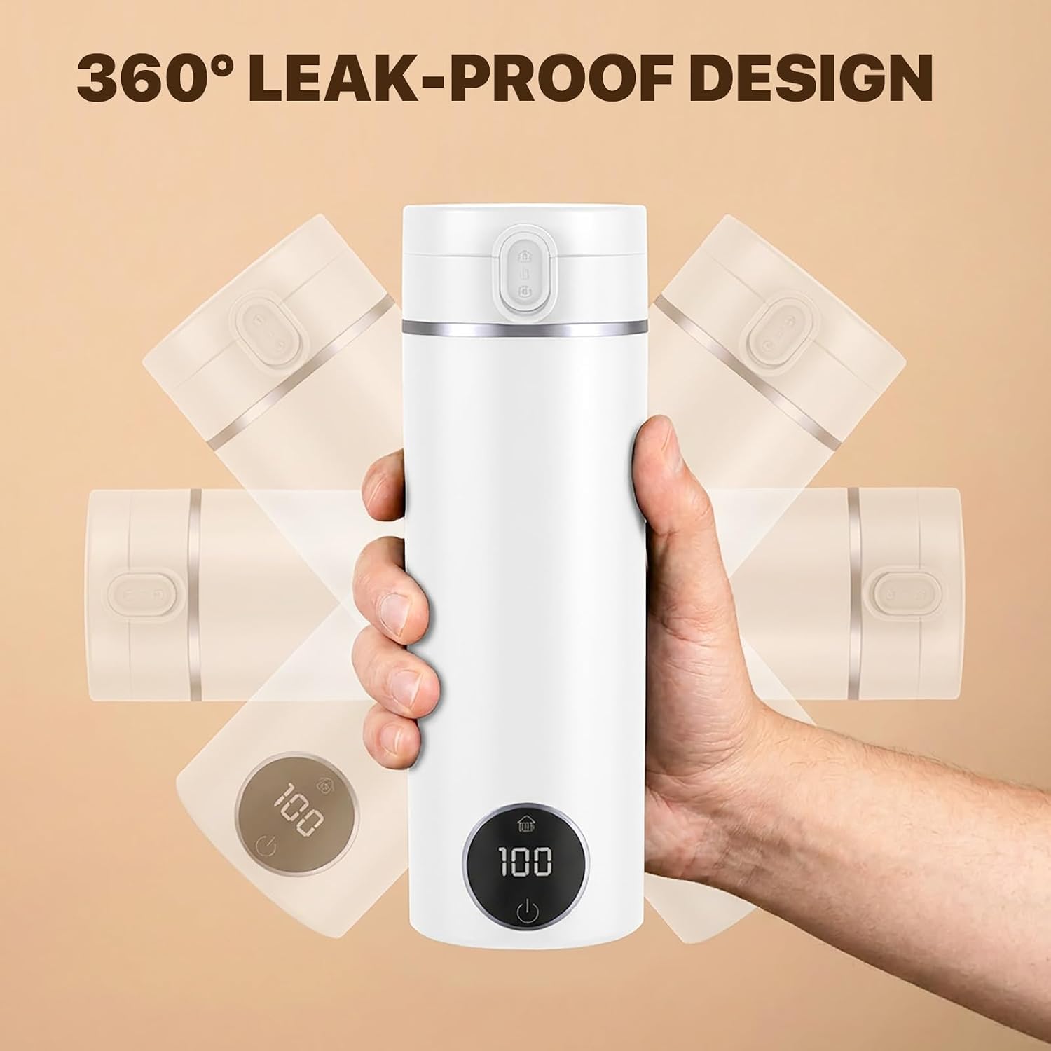 15oz capacity compact kettle for tea coffee