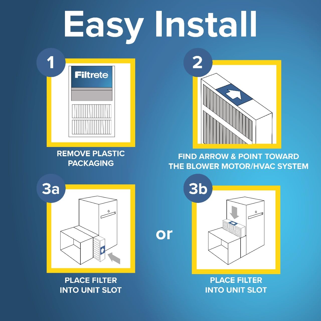 Filtrete 2-pack air filters for HVAC