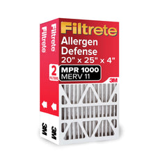 Filtrete air filter 20x25x4 MERV 11