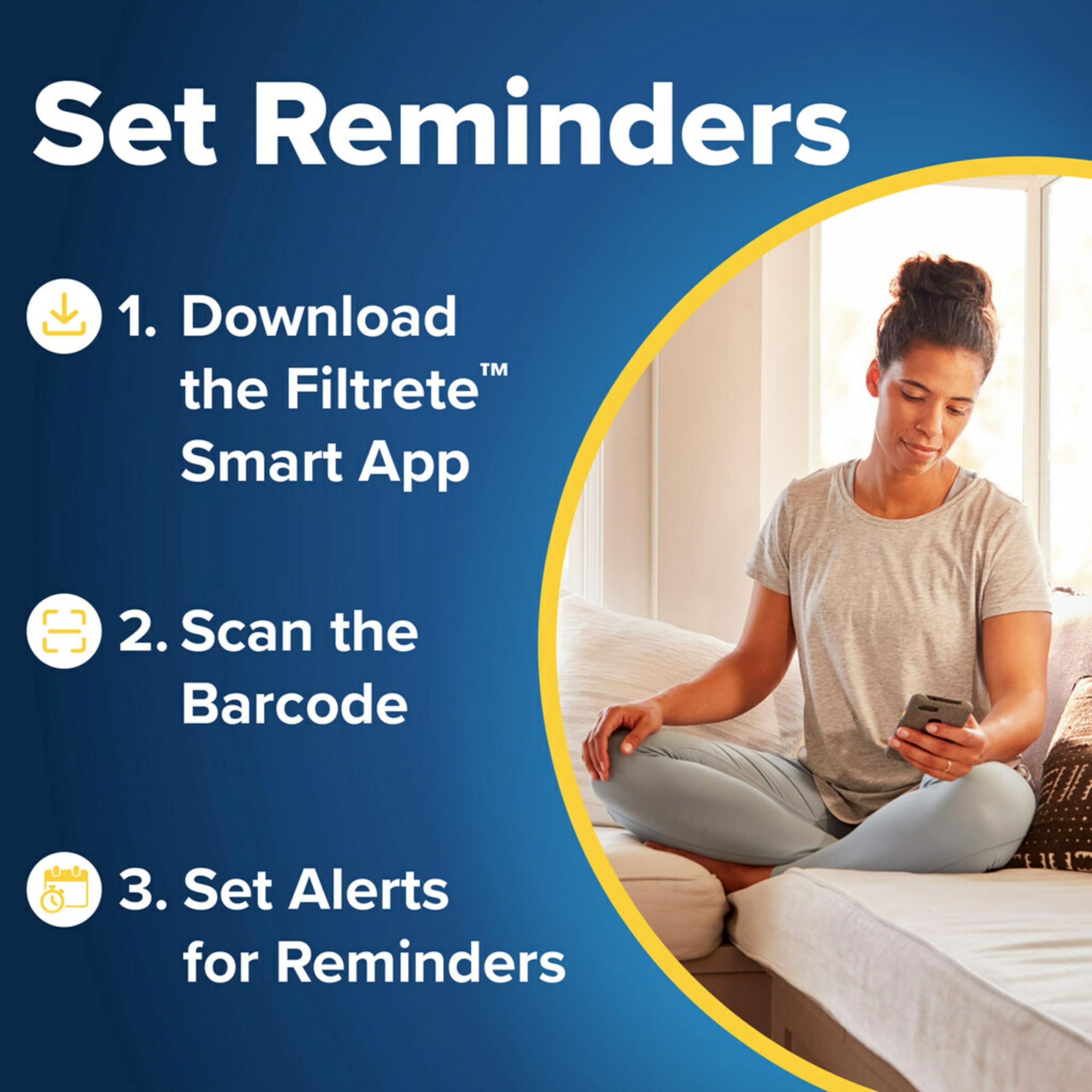 Filtrete HVAC filter packaging