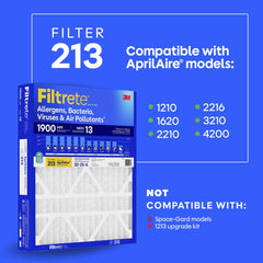 Filtrete MPR 1900 allergen bacteria virus air filter