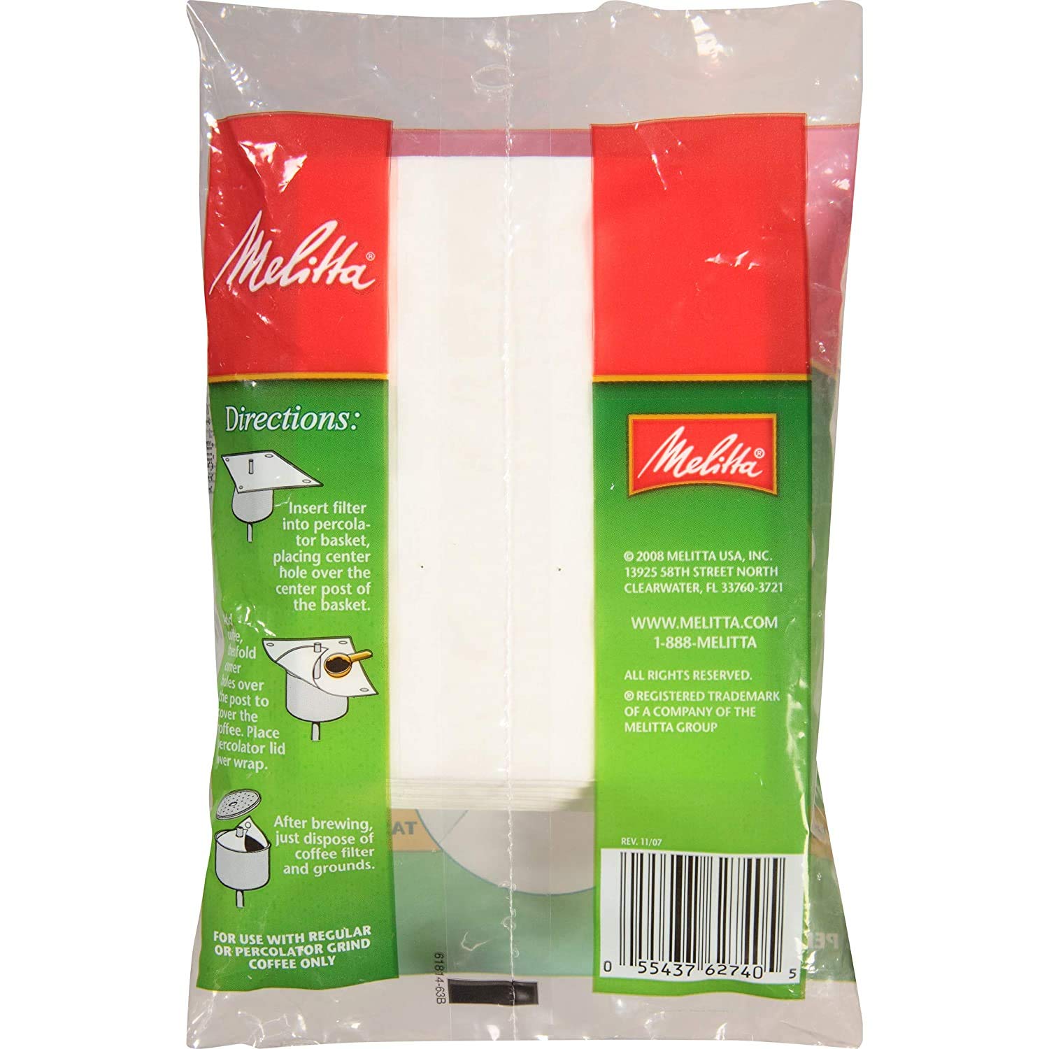 Fine particle paper for well filtered coffee